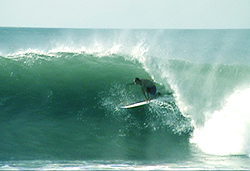 Surfing El Salvador